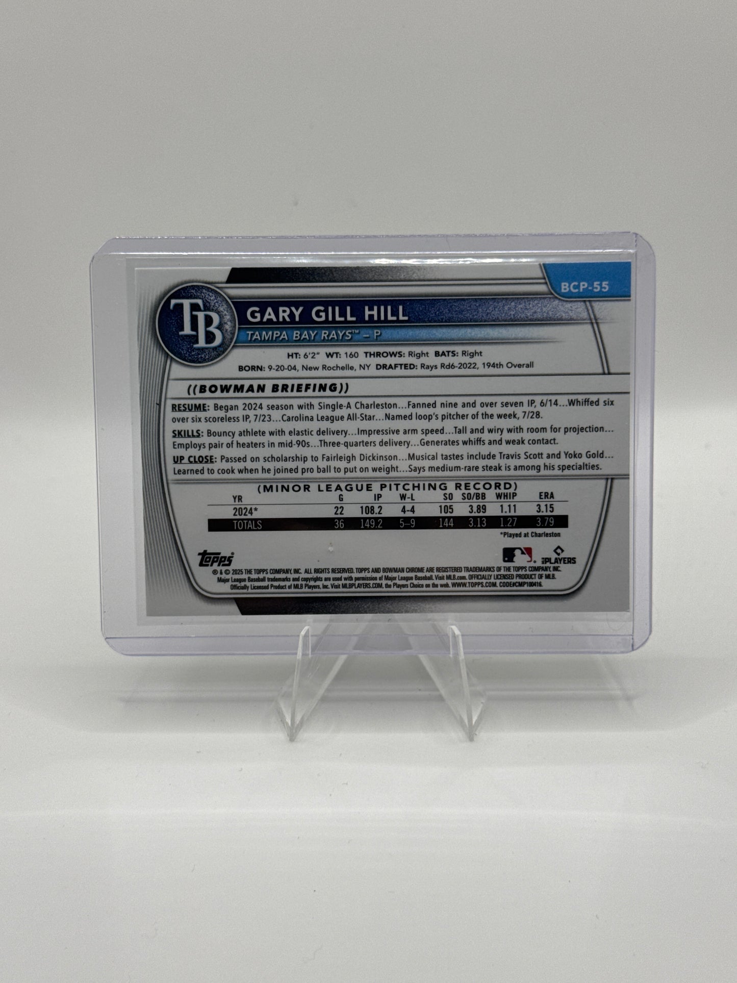 Gary Gill Hill #BCP-55