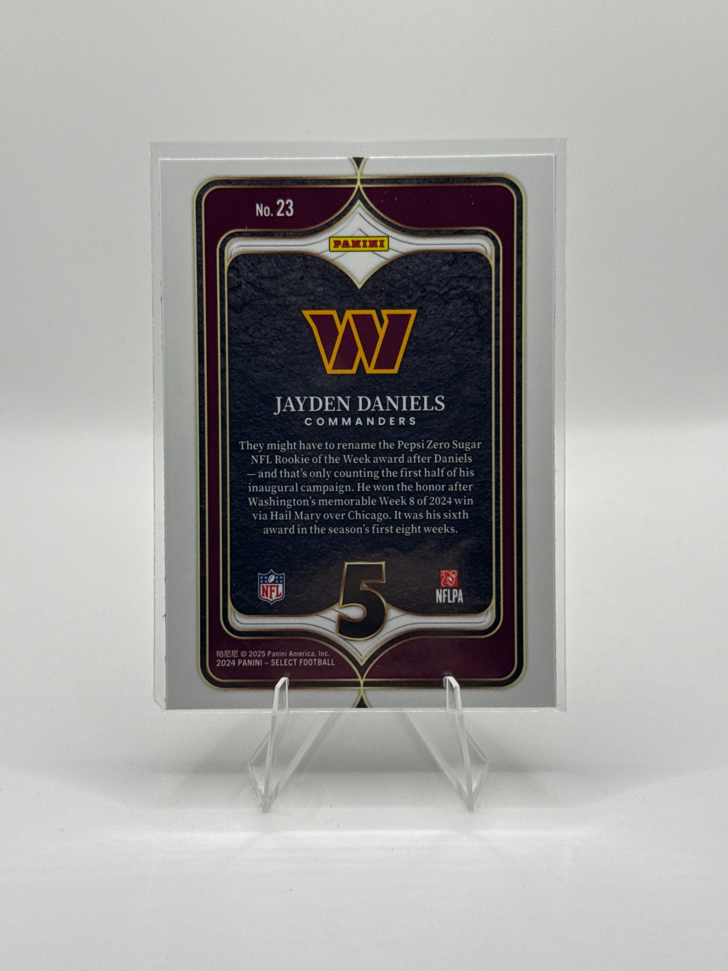 Jayden Daniels (Rookie) #23 Numbers