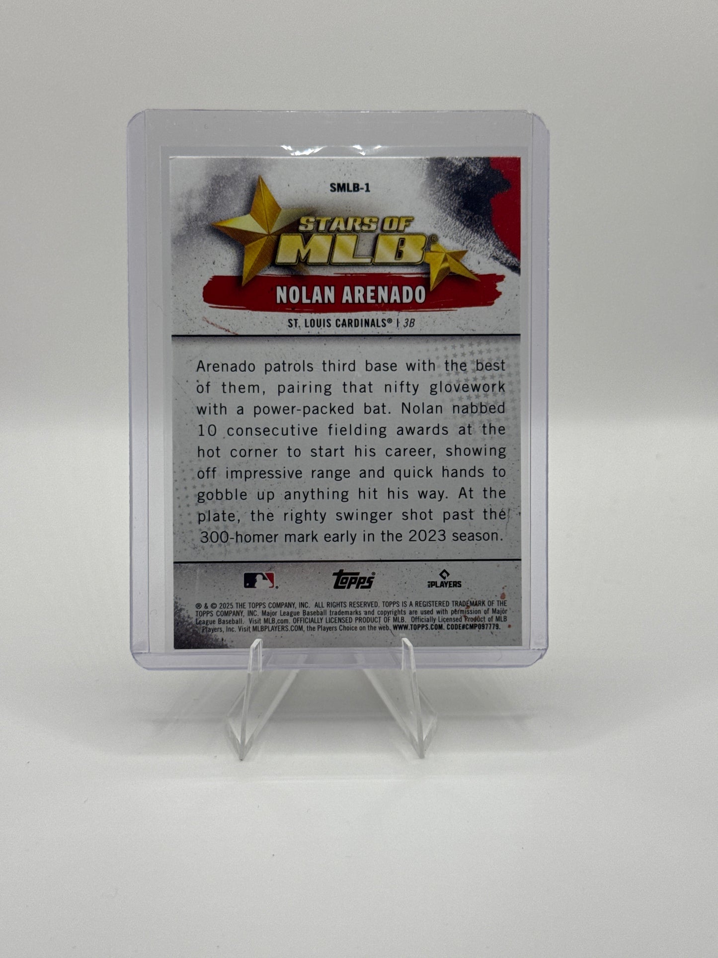 Nolan Arenado Stars of MLB #SMLB-1