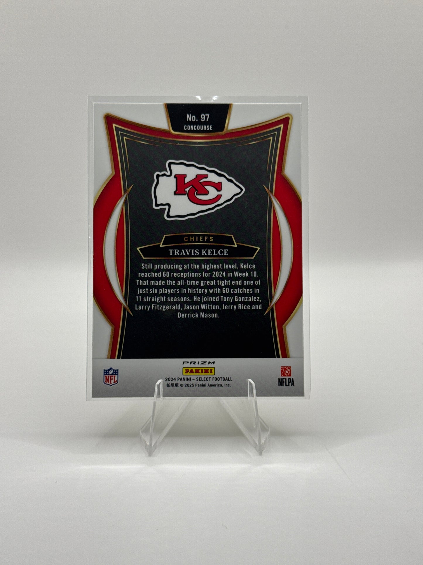 Travis Kelce #97 Green Yellow Prizm Shock Concourse Level