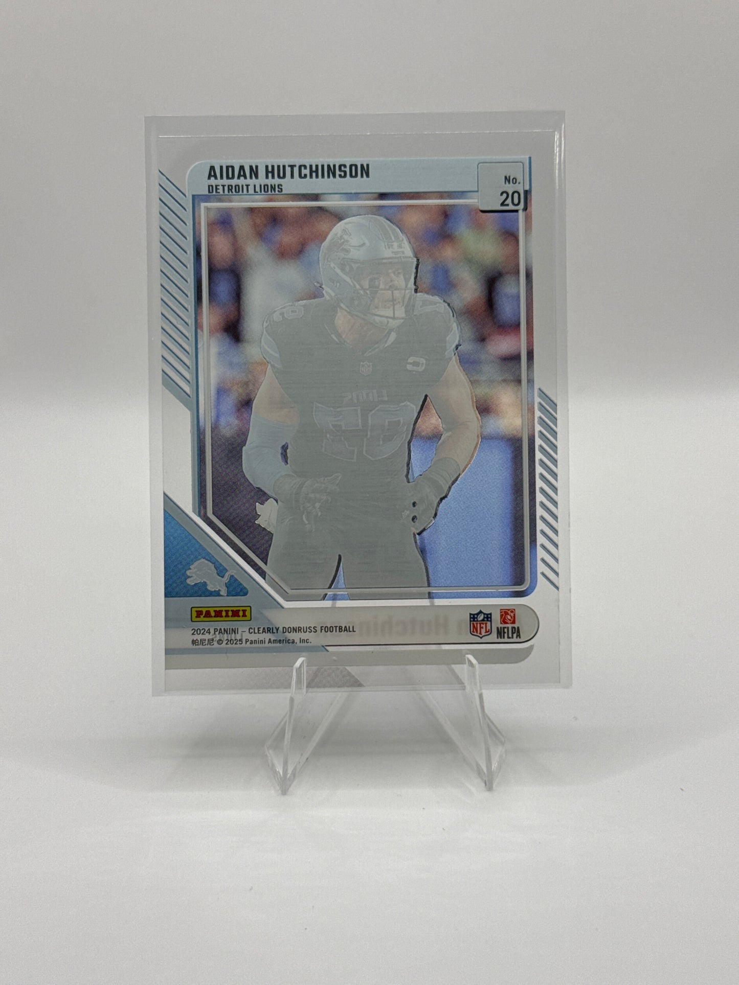 Aidan Hutchinson #20 2024 Panini - Clearly Donruss Football