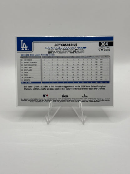 Ben Casparius (Rookie) #384