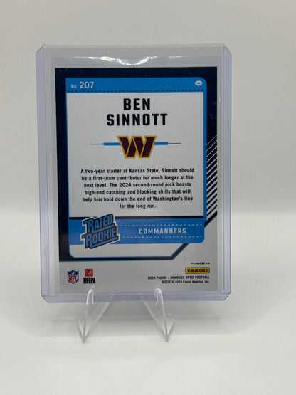 Ben Sinnott Rated Rookie #207 Blue Glitter