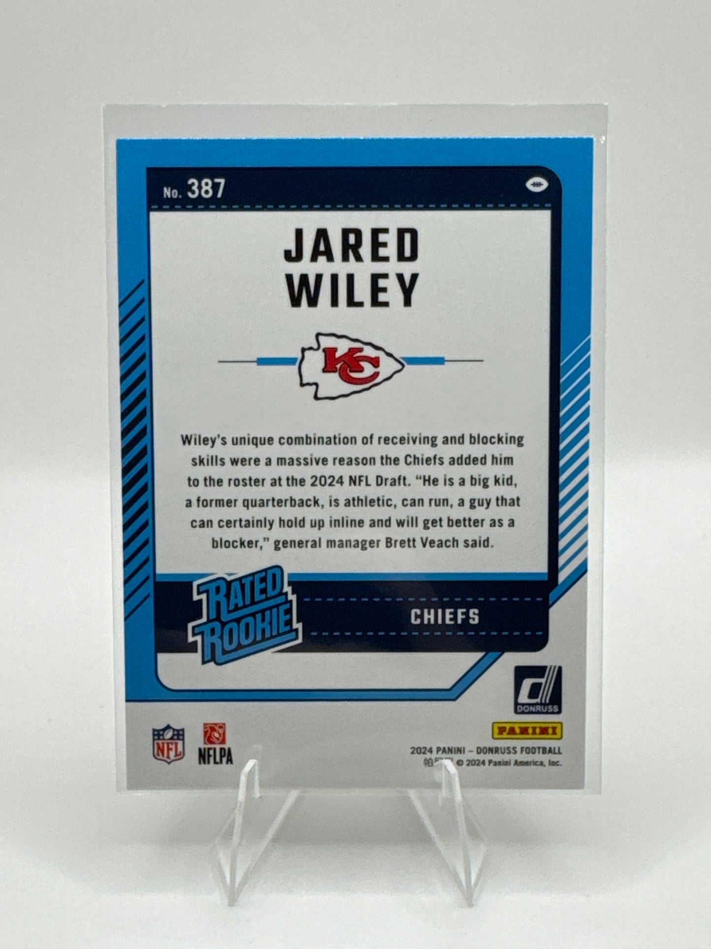 Jared Wiley Rated Rookie #387