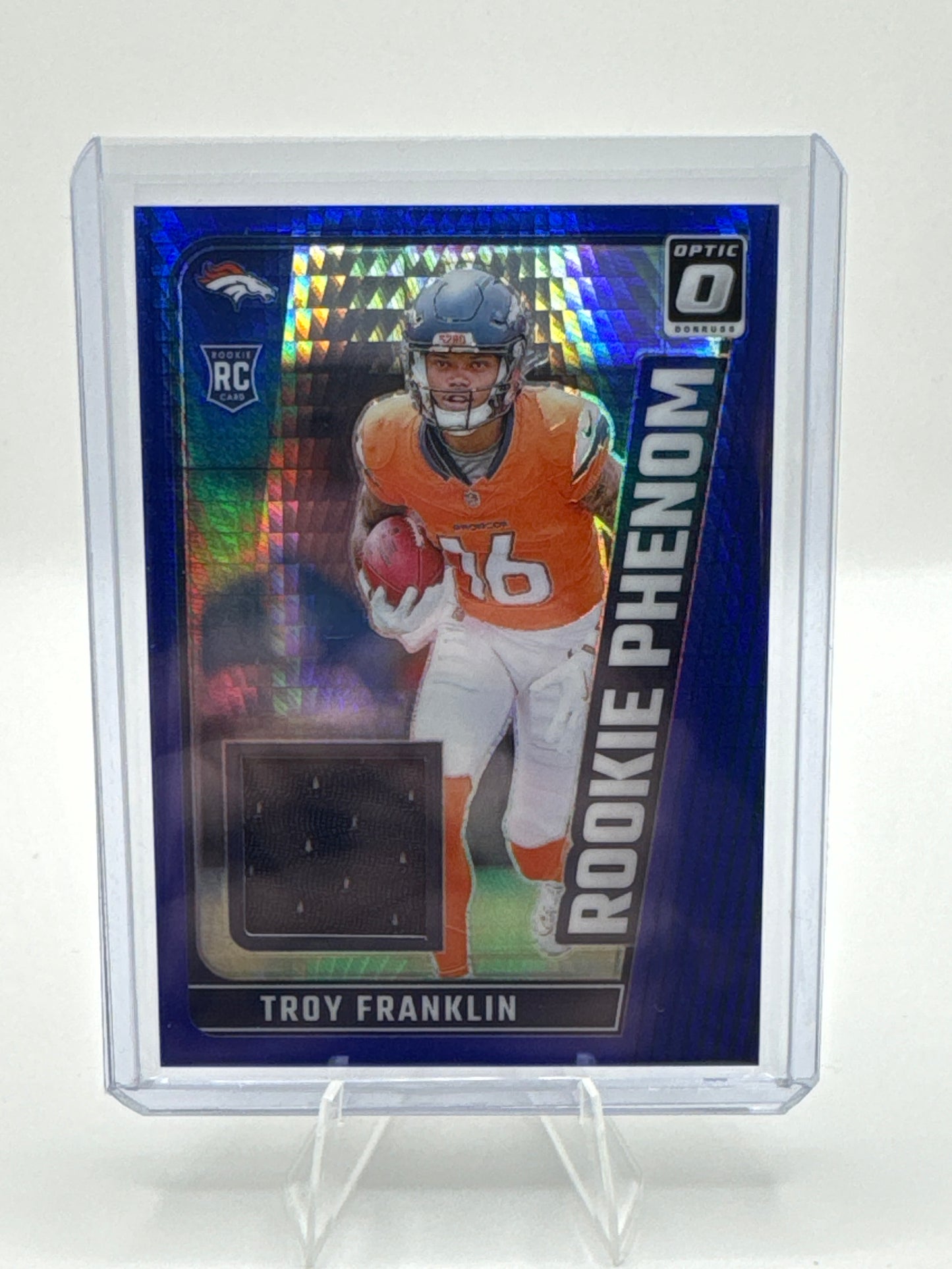 Troy Franklin Rookie Phenom Patch