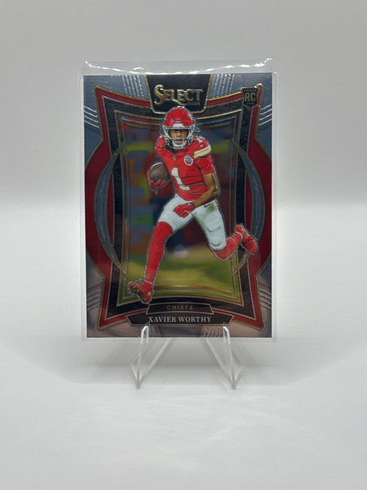 Xavier Worthy (Rookie) #32 Concourse Level 2024 Panini - Select Football