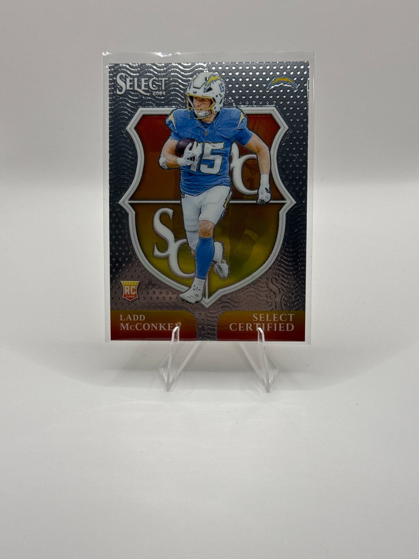 Ladd McConkey (Rookie) #16 Select Certified 2024 Panini - Select Football