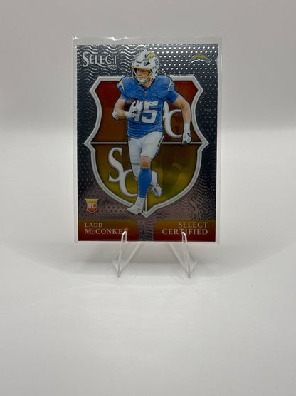 Ladd McConkey (Rookie) #16 Select Certified 2024 Panini - Select Football
