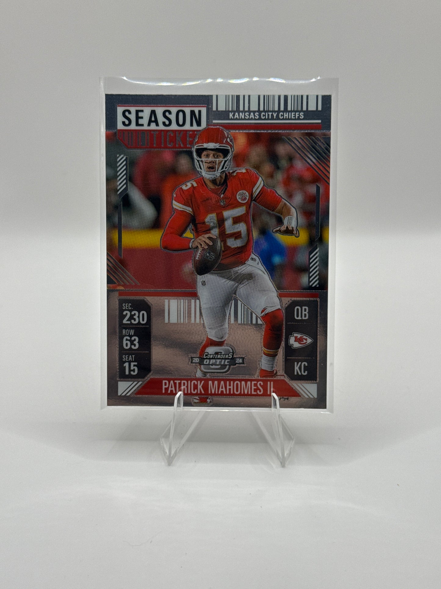 Patrick Mahomes #27 2024 Panini - Contenders Optic