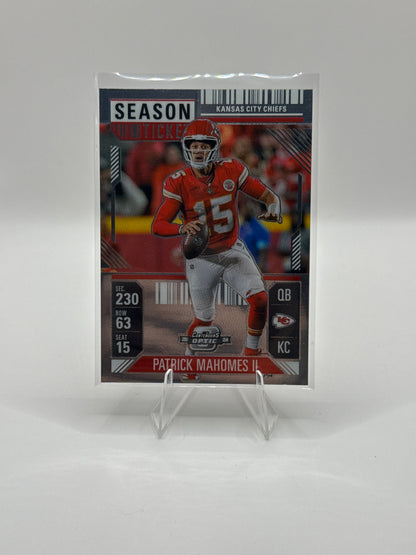 Patrick Mahomes #27 2024 Panini - Contenders Optic