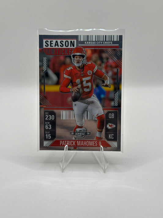 Patrick Mahomes #27 2024 Panini - Contenders Optic