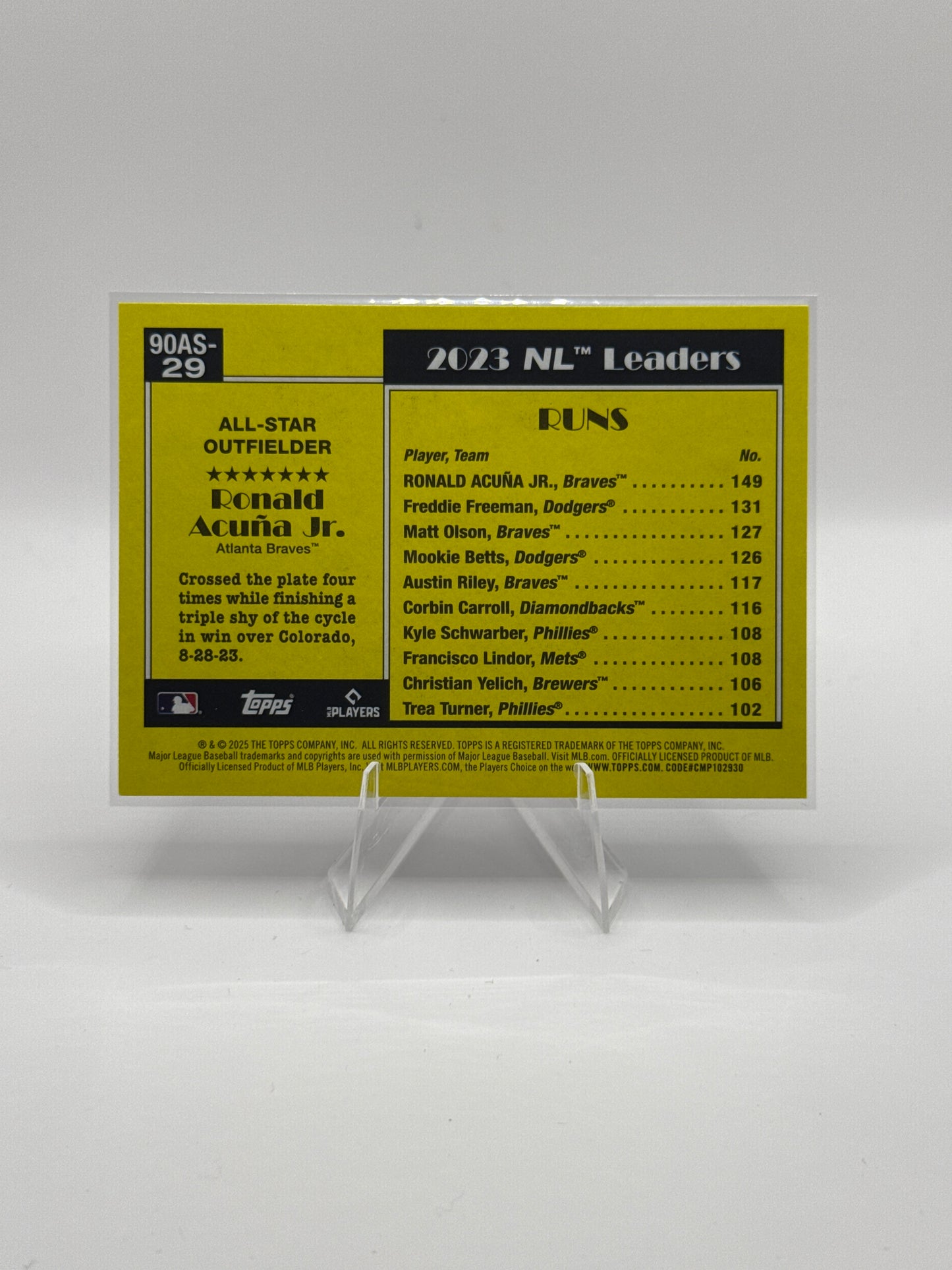 Ronald Acuna Jr. #90AS-29