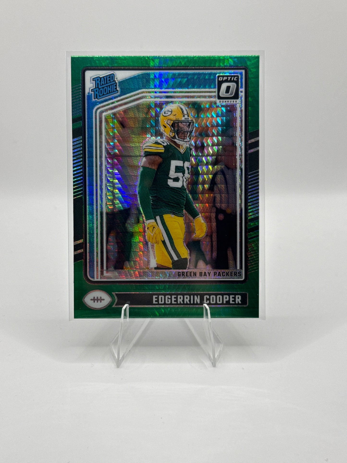 Edgerrin Cooper Rated Rookie #231 Green Hyper
