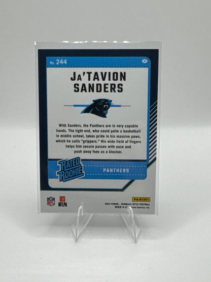 Ja’Tavion Sanders Rated Rookie #244