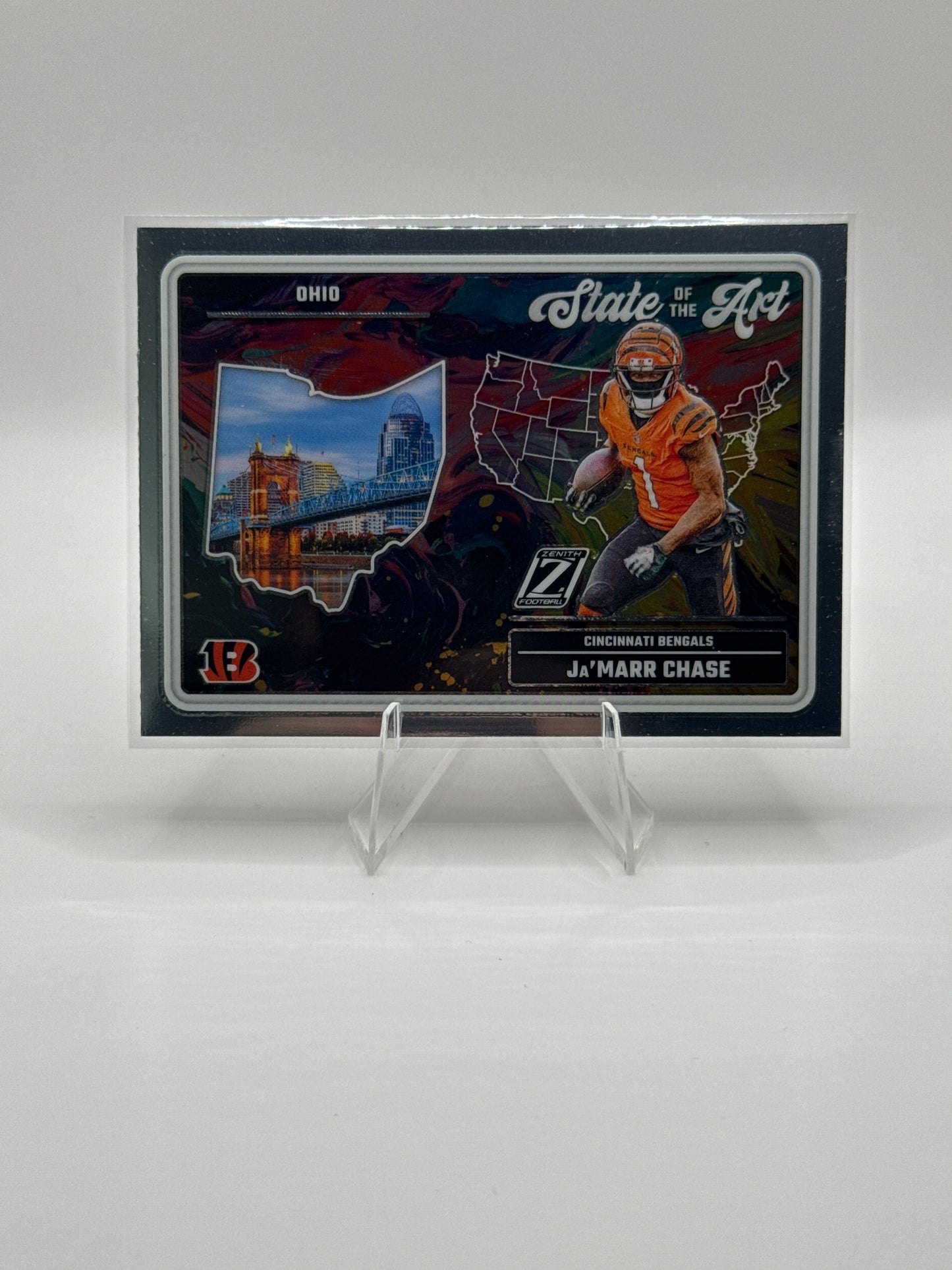 Ja’Marr Chase #14 State of the Art 2024 Panini - Zenith Football