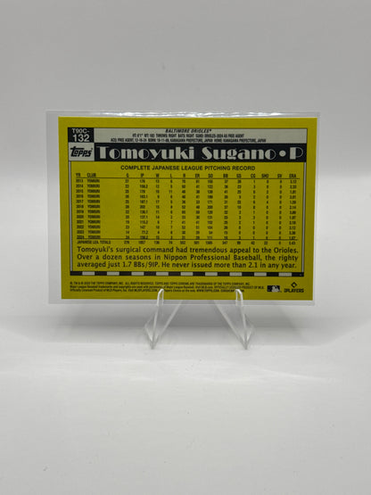 Tomoyuki Sugano (Rookie) #T90C-132