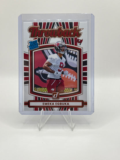 Emeka Egbuka (Rookie) #31 Throwback 2025 Panini - Donruss Football