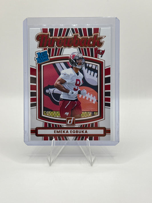 Emeka Egbuka (Rookie) #31 Throwback 2025 Panini - Donruss Football