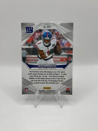 Malik Nabers (Rookie) #221 Hyper