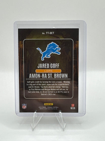 Jared Goff / Amon-Ra St. Brown #TT-DET