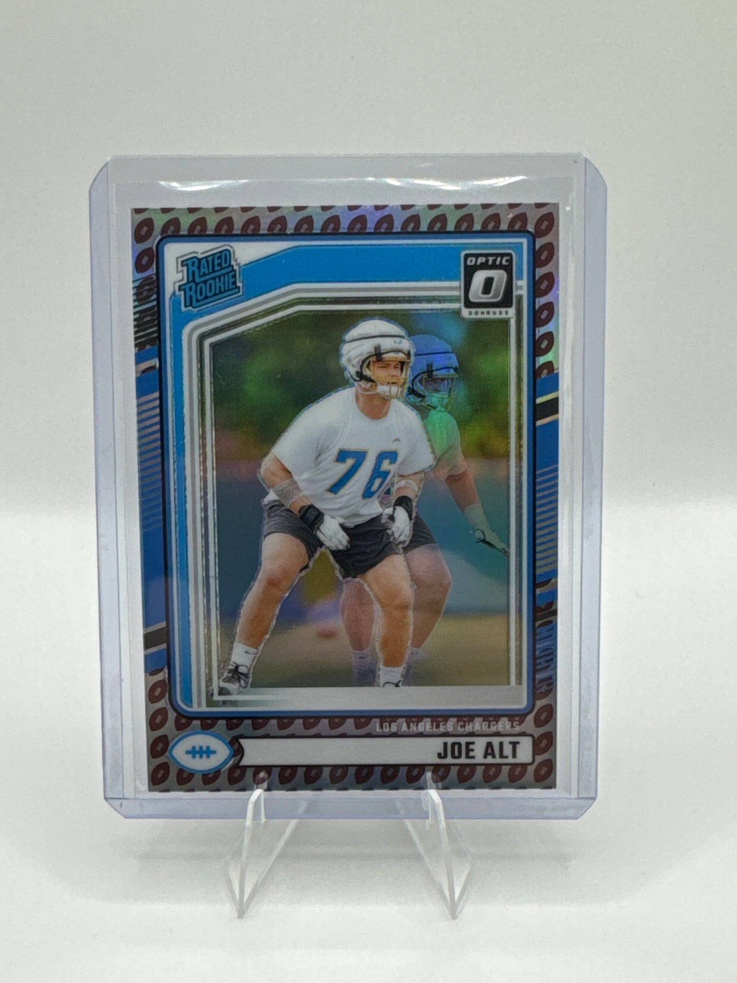 Joe Alt (Rated Rookie) #320 Football Emoji Holo