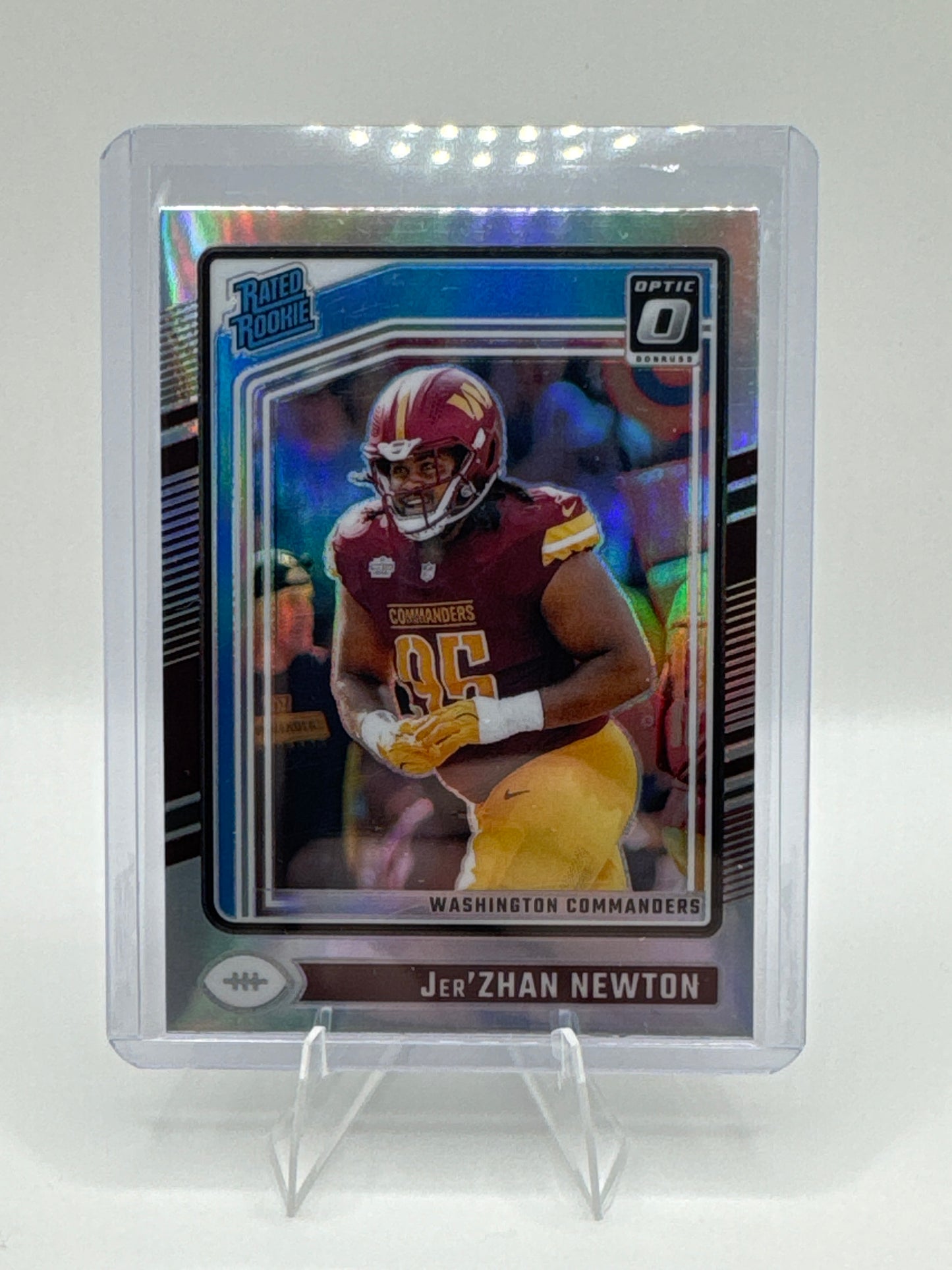 Jer’Zhan Newton Rated Rookie #252 Holo