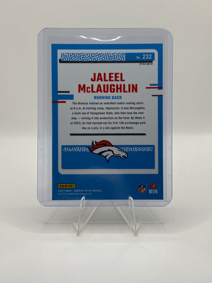 Jaleel McLaughlin Rated Rookie Holo #232