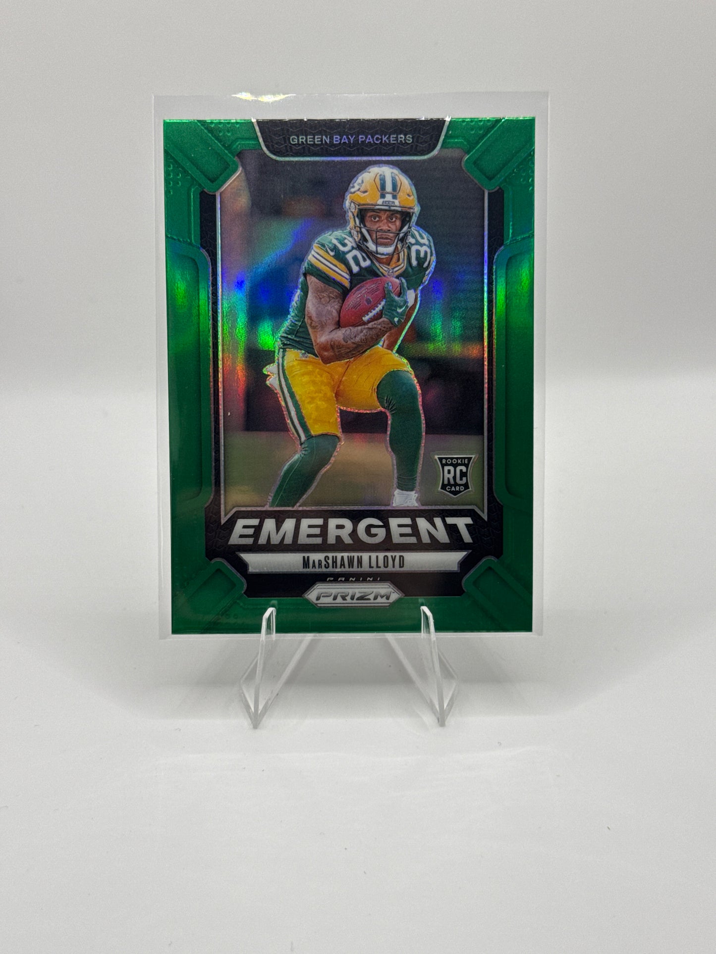MarShawn Lloyd (Rookie) #18 Emergent Green - Color Match