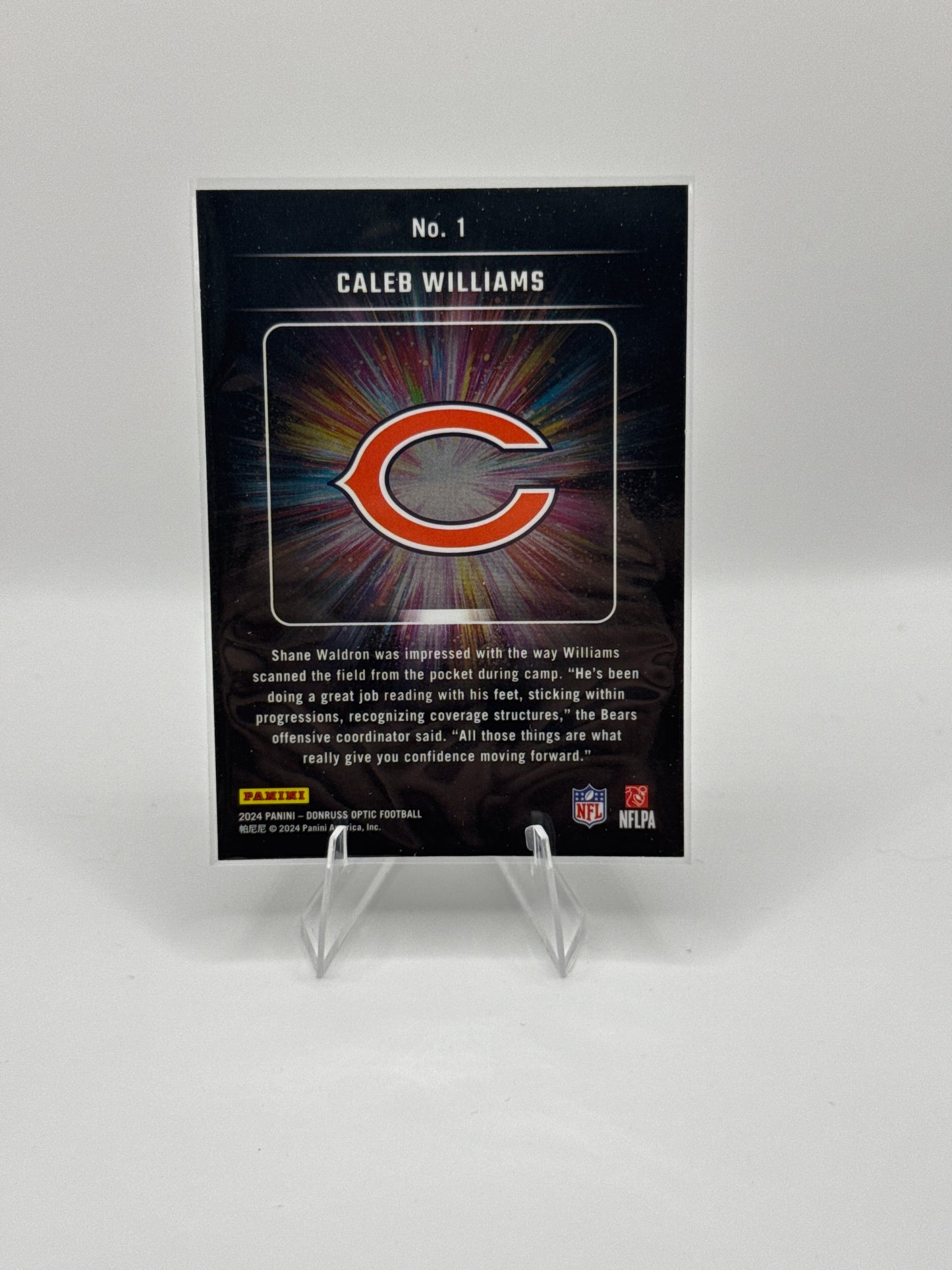 Caleb Williams (Rookie) #1 Light it Up