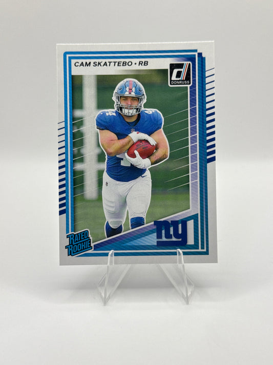 Cam Skattebo Rated Rookie #302 2025 Panini - Donruss Football