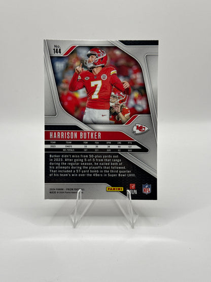 Harrison Butker #144 2024 Panini - Prizm Football