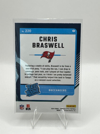 Chris Braswell (Rated Rookie) #220 Purple Shock