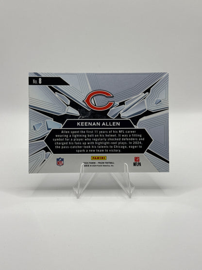 Keenan Allen #8 Prizm Break 2024 Panini - Prizm Football