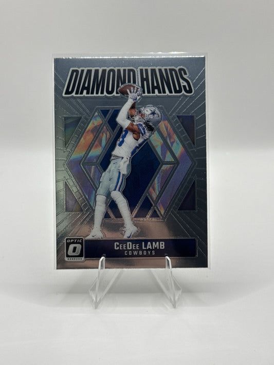 Ceedee Lamb #7 Diamond Hands 2024 Panini - Donruss Optic Football