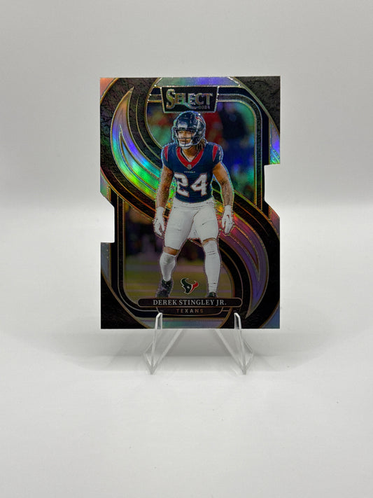 Derek Stingley Jr. #149 Silver Die-Cut Premier Level 2024 Panini - Select Football