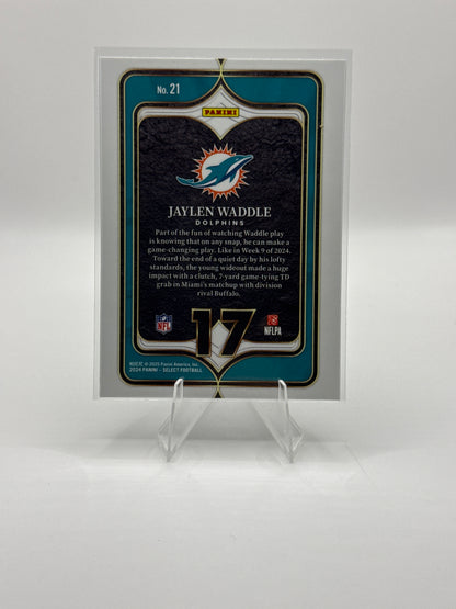 Jaylen Waddle #21 Numbers 2024 Panini - Select Football