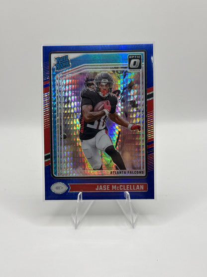 Jase McLellan Rated Rookie #243 Blue Hyper