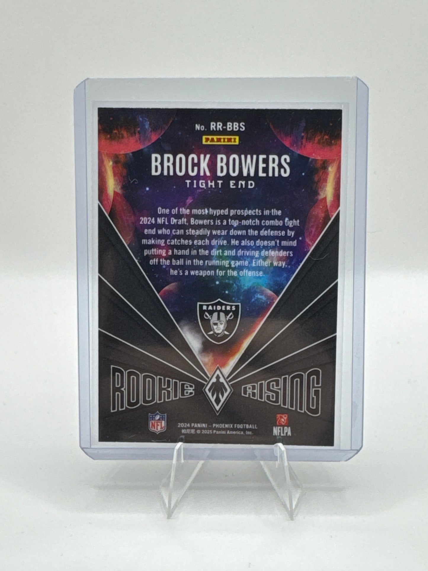 Brock Bowers Rookie Rising #RR-BBS