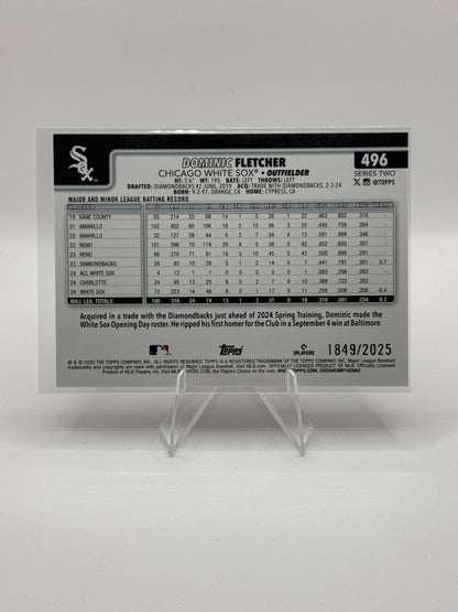 Dominic Fletcher #496 Gold 1849/2025
