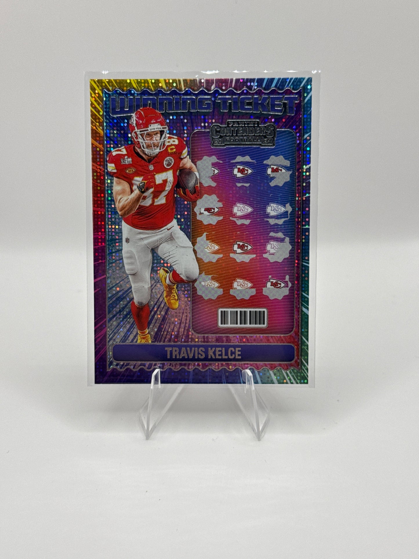 Travis Kelce #18 Winning Ticket