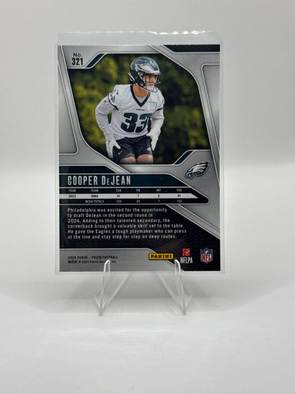 Cooper DeJean (Rookie) #321 2024 Panini - Prizm Football