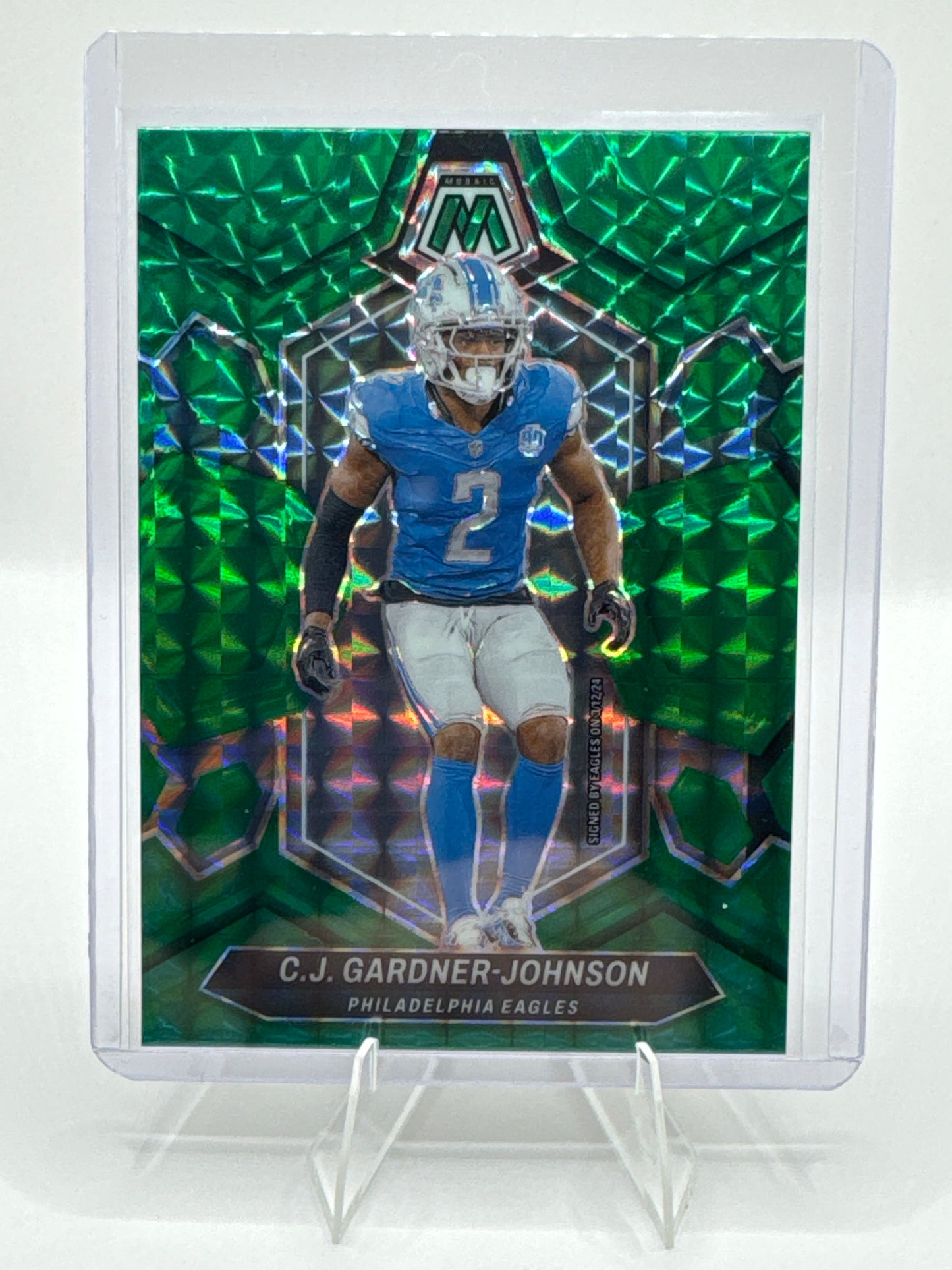 C.J. Gardner-Johnson #181 Green