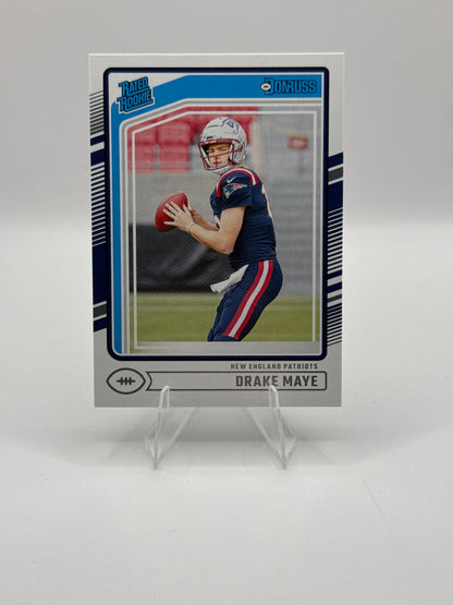Drake Maye Rated Rookie #379 2024 Panini - Donruss Football