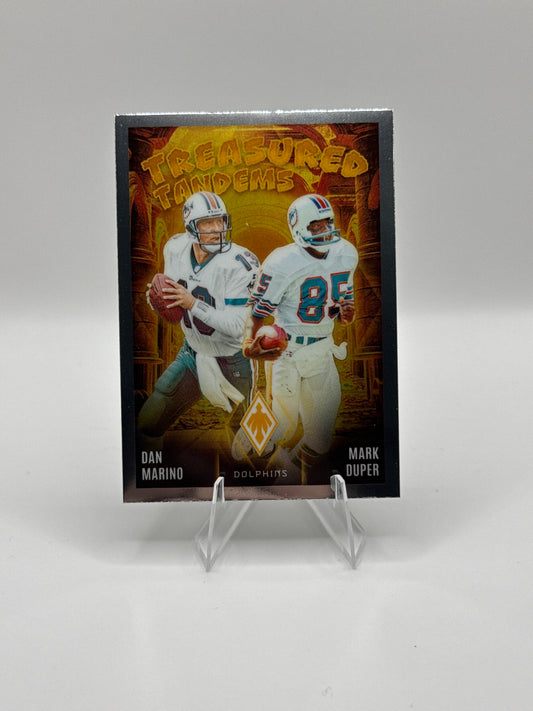 Dan Marino / Mark Duper #TT-MIA Treasured Tandems
