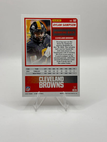 Dylan Sampson (Rookie) #52 2025 Score Football
