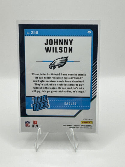 Johnny Wilson Rated Rookie #256 Holo