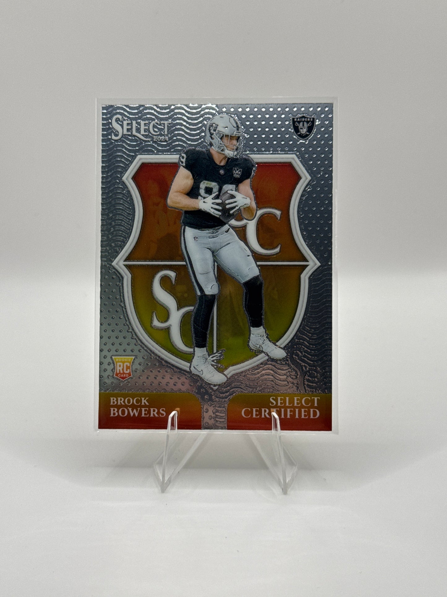 Brock Bowers #7 Select Certified 2024 Panini - Select Football