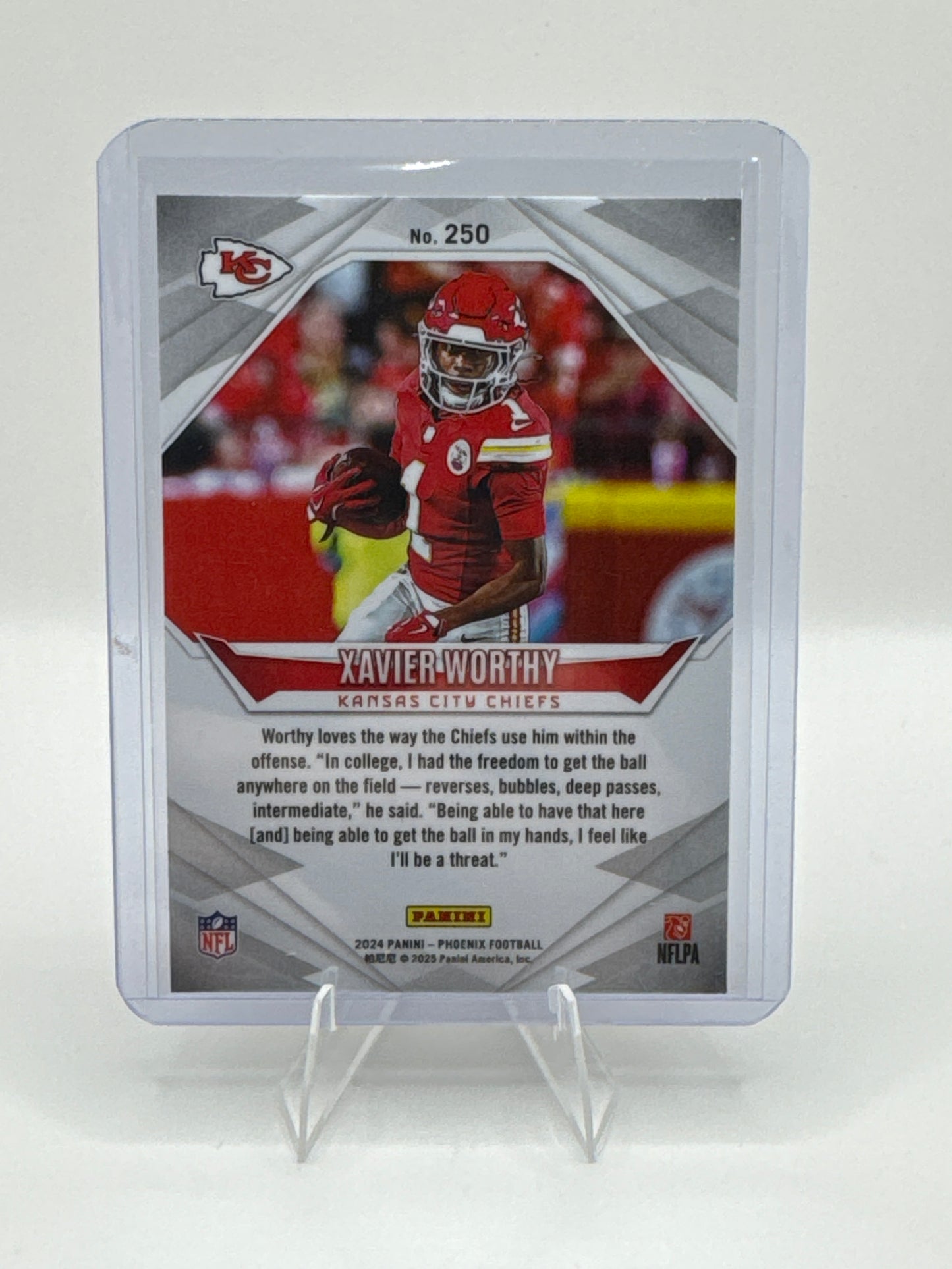 Xavier Worthy (Rookie) #250 Phoenix