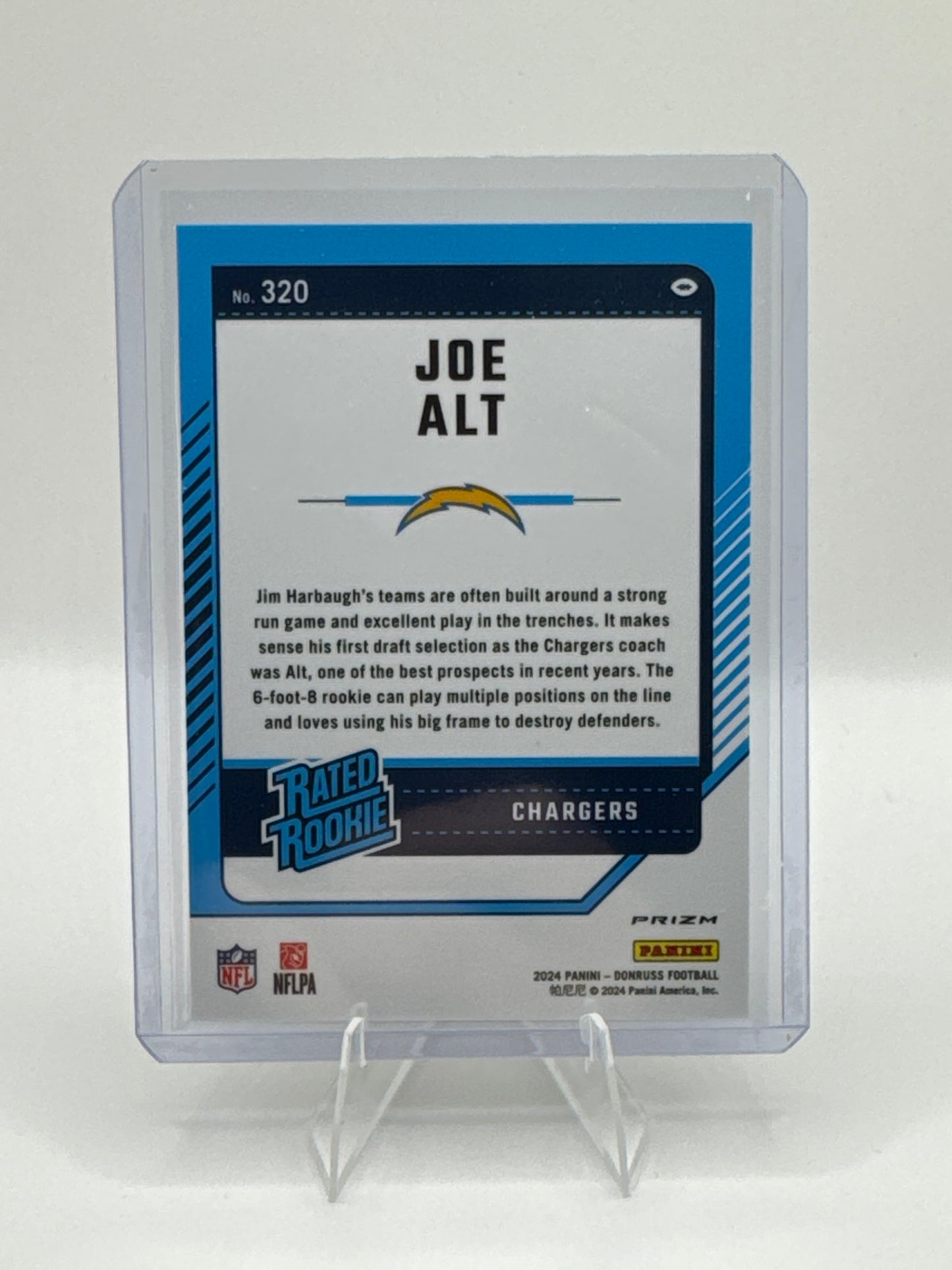 Joe Alt (Rated Rookie) #320 Football Emoji Holo