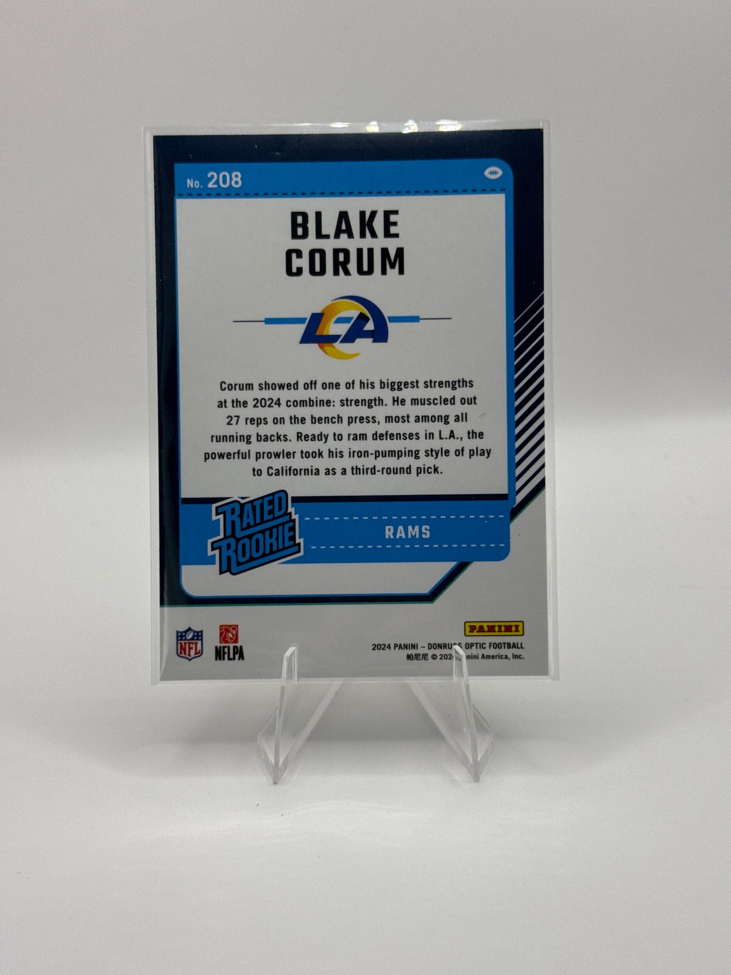 Blake Corum Rated Rookie #208